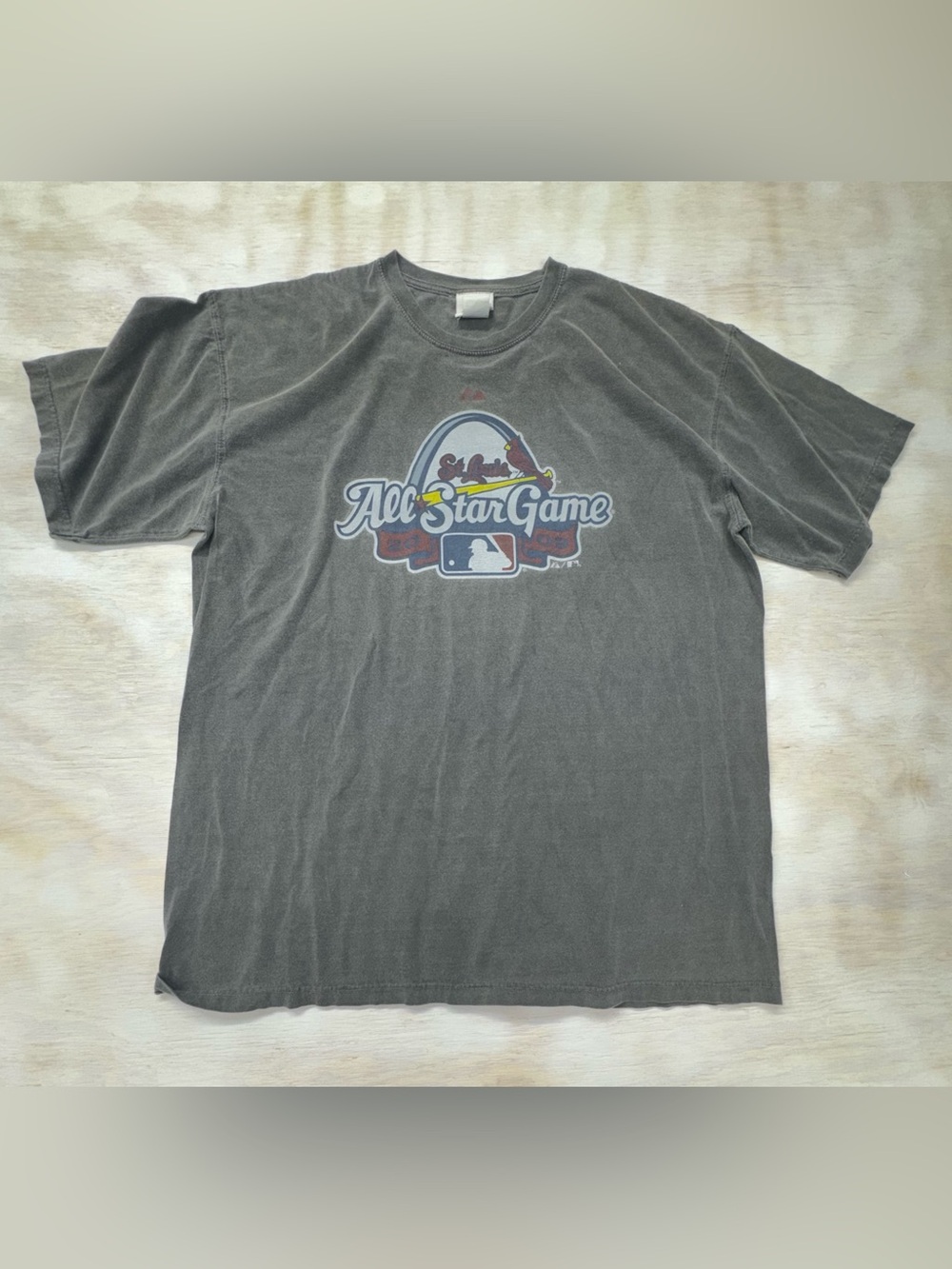 Vintage MLB St. Louis Cardinals Majestic Gray All-Star Game Graphic Tee